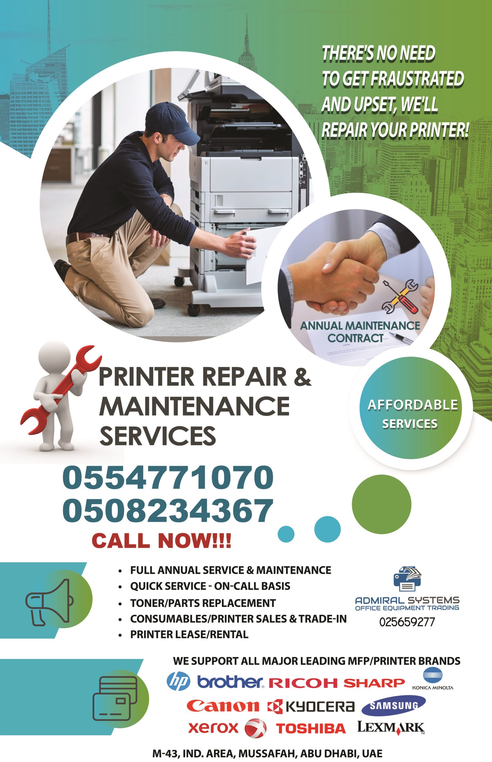 Printer Repair Abu Dhabi